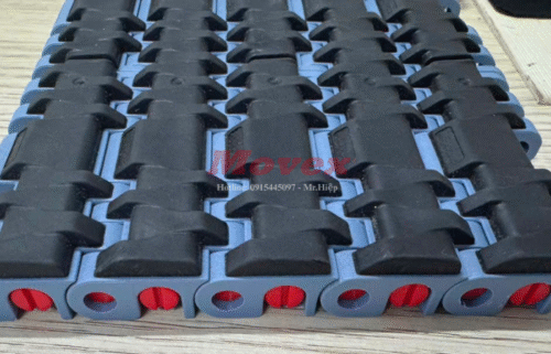 Băng tải nhựa phủ cao su Movex Series 552 Grip Top 1