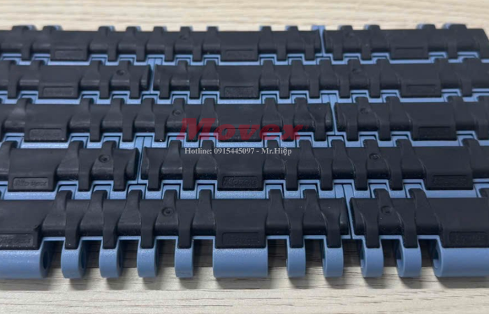 Băng tải nhựa phủ cao su Movex Series 552 Grip Top