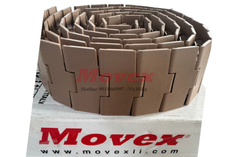 Băng tải xích nhựa Movex 880 Tab Flat Top (mã P11110102) Băng tải xích nhựa Movex 880 Tab Flat Top ( mã P11110102 )