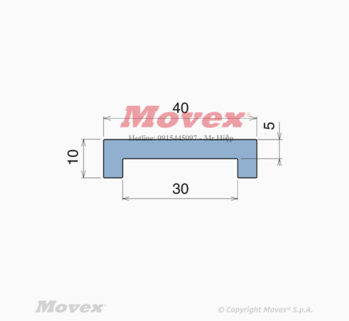 Nẹp nhựa U-Profile P105902 2 11