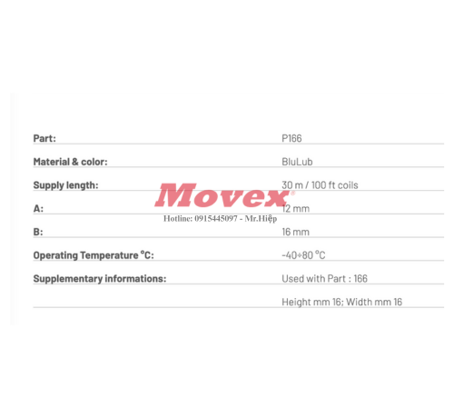 Nẹp nhựa Round Profile - P16603B 3